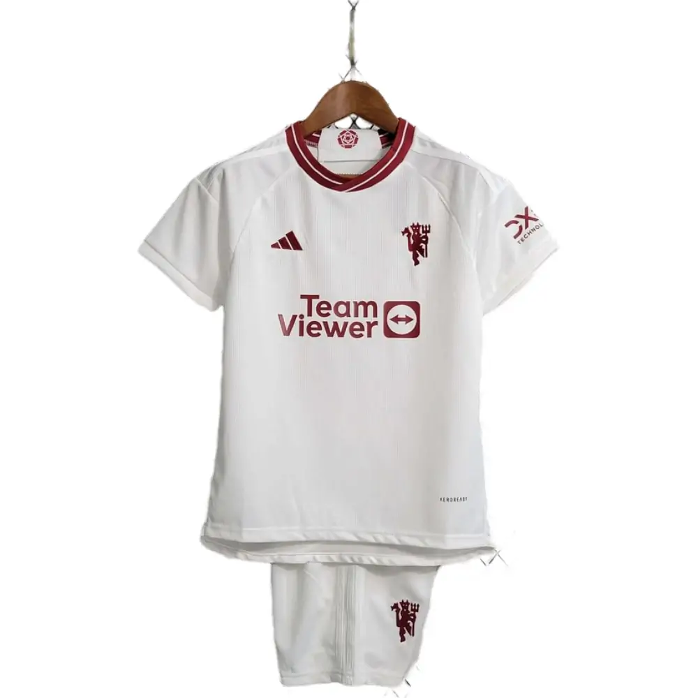 2023/2024 Manchester United Third Away Football Shirt 1:1 Thai Quality Kids Size