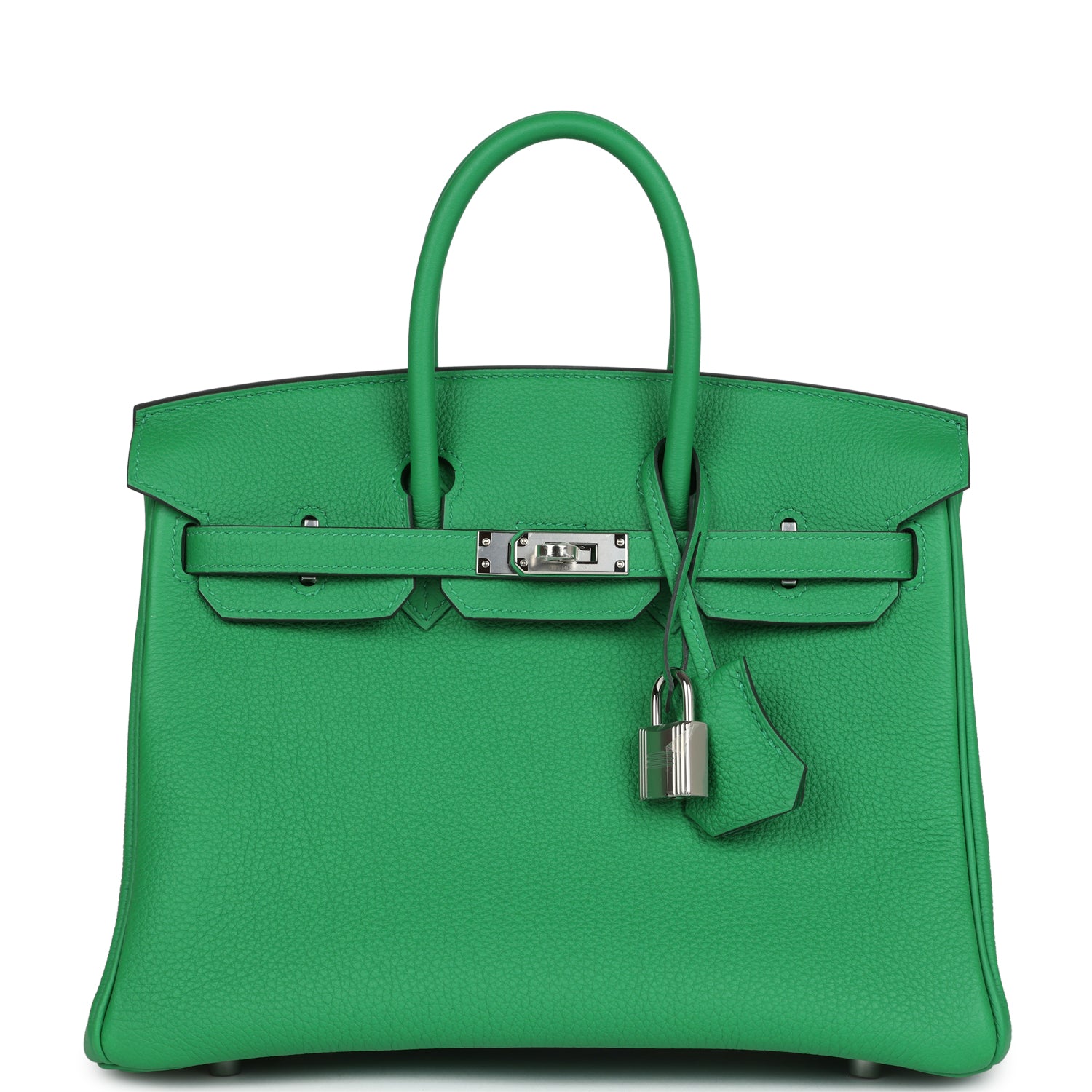 Birkin 25 Bambou Togo Palladium Hardware