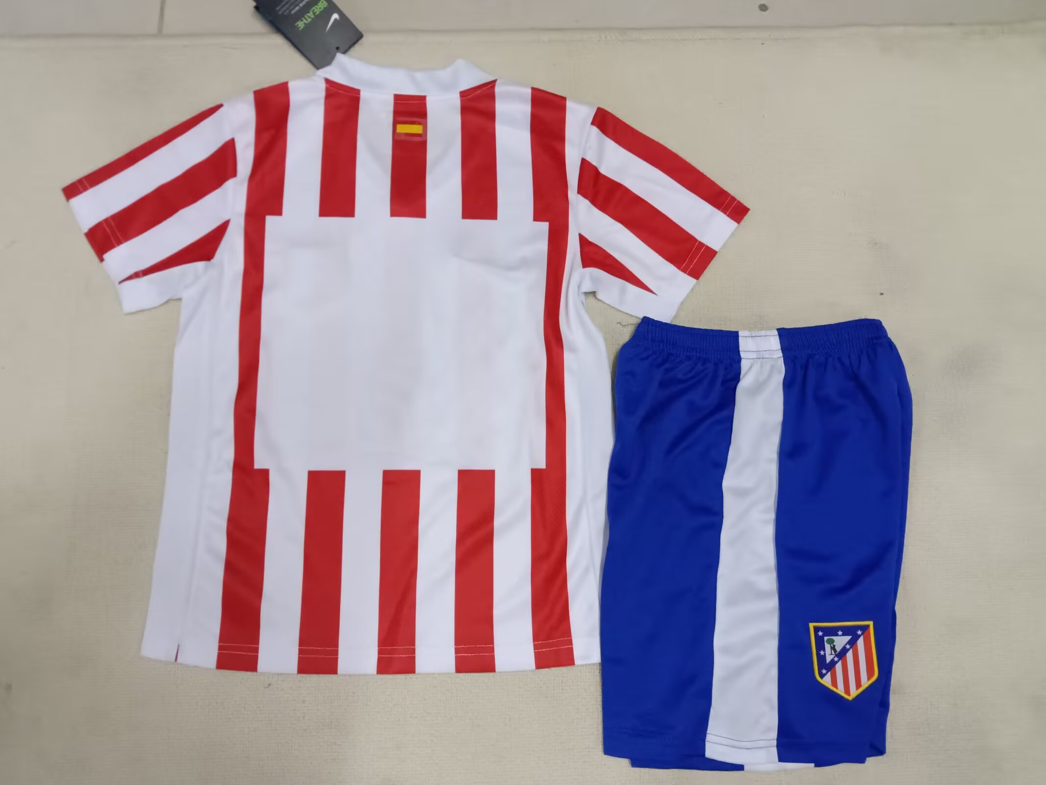 2025-26 Atletico de Madrid Home Jersey Kids Set - Fans Edition