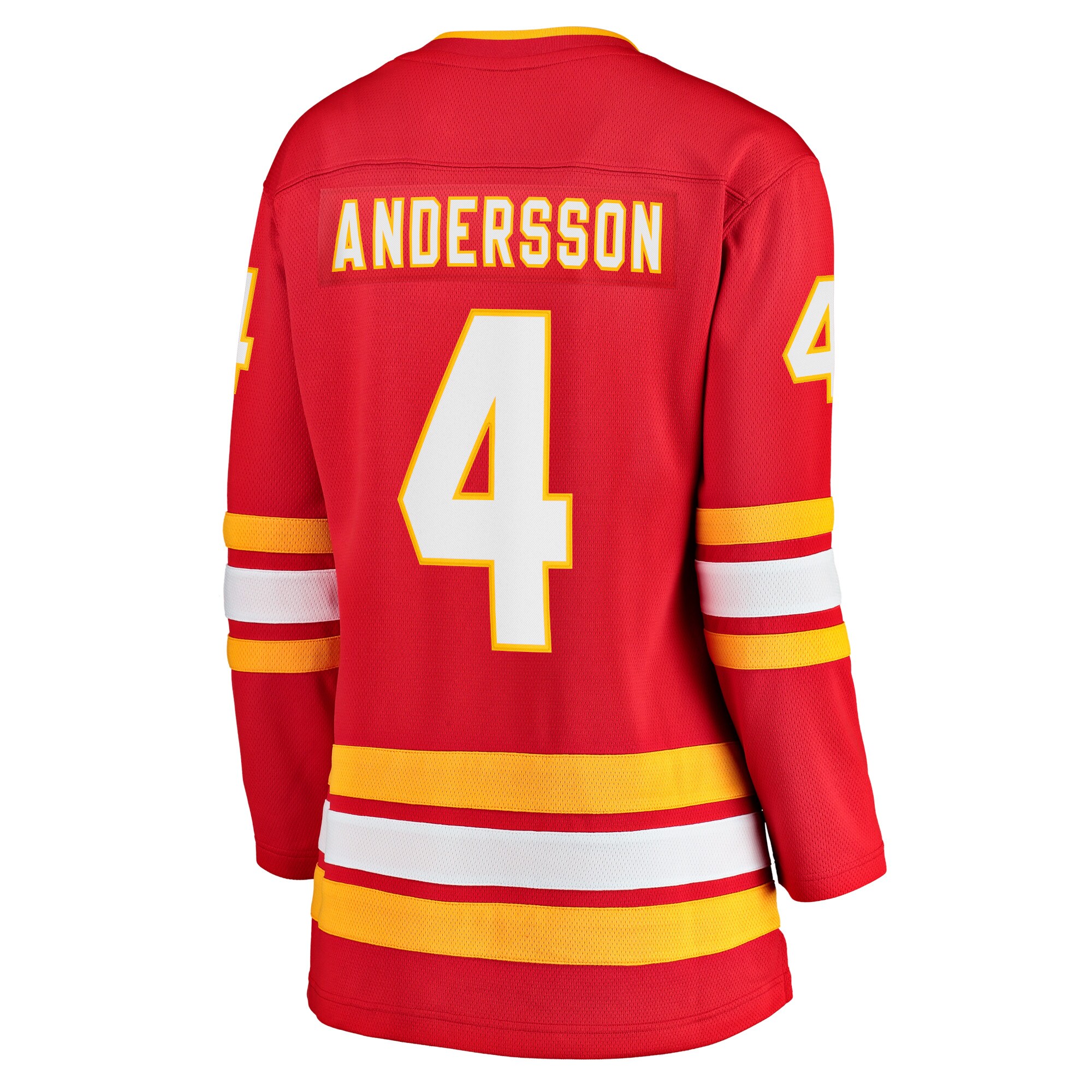 Rasmus Andersson Calgary Flames Fanatics Women’s Home Team Breakaway   Jersey – Red