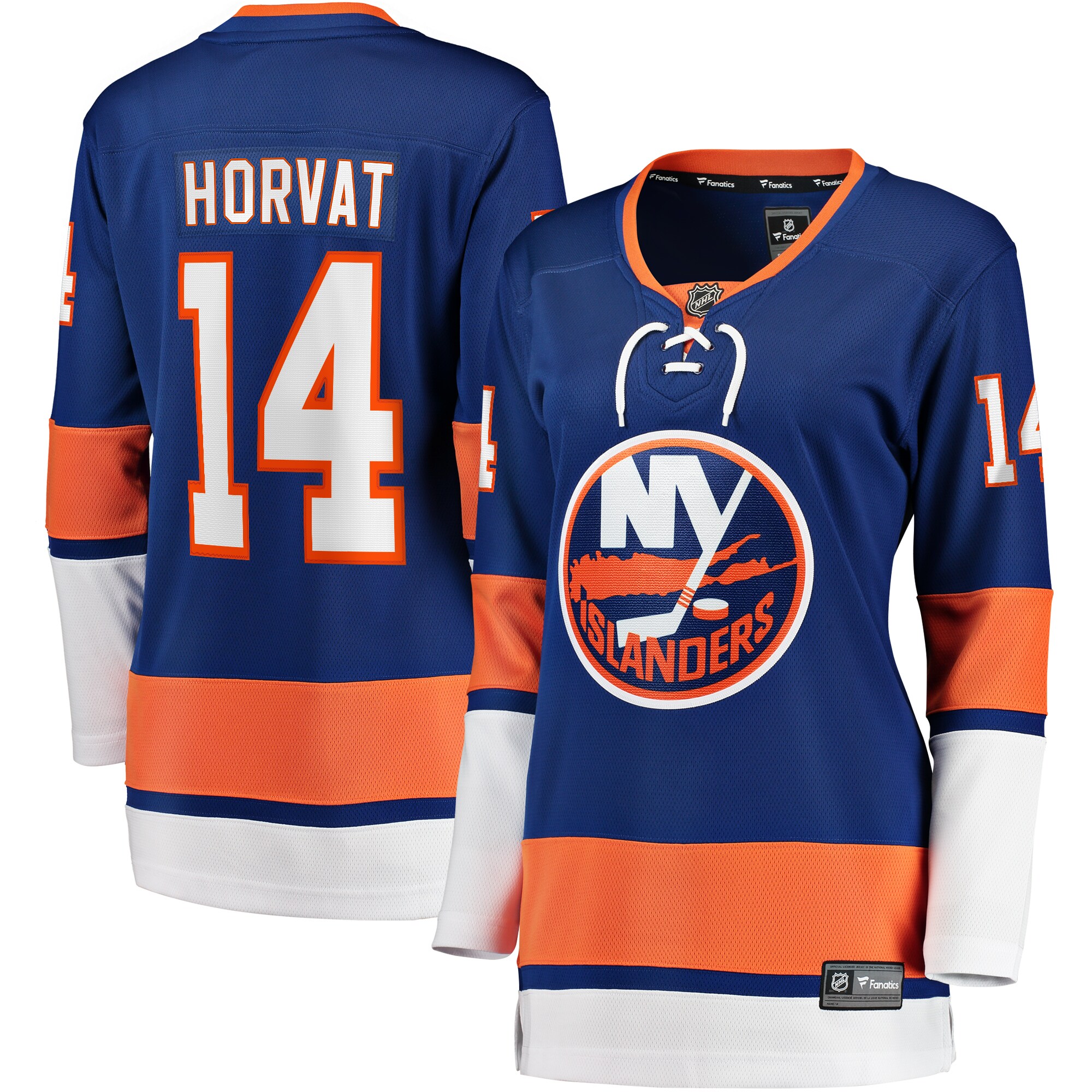 Bo Horvat New York Islanders Women’s Fanatics Home Breakaway Jersey – Blue