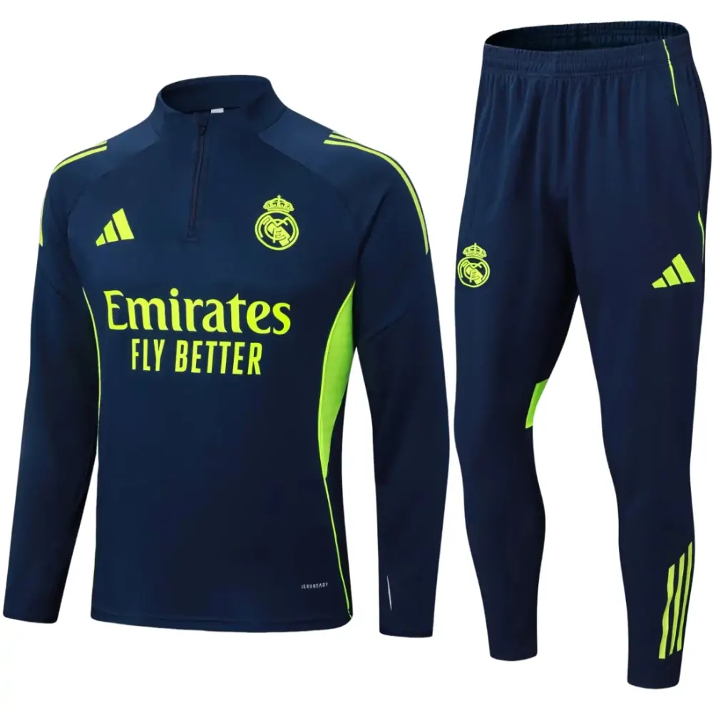 2025-26 Real Madrid Royal Blue Kids Training Shirt