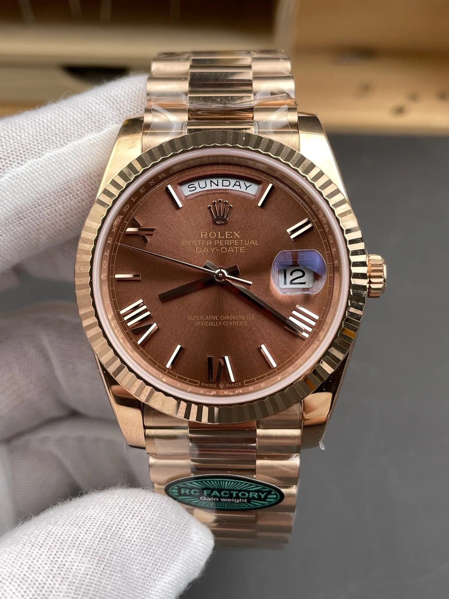 Rolex Day-Date Rose Gold 40mm