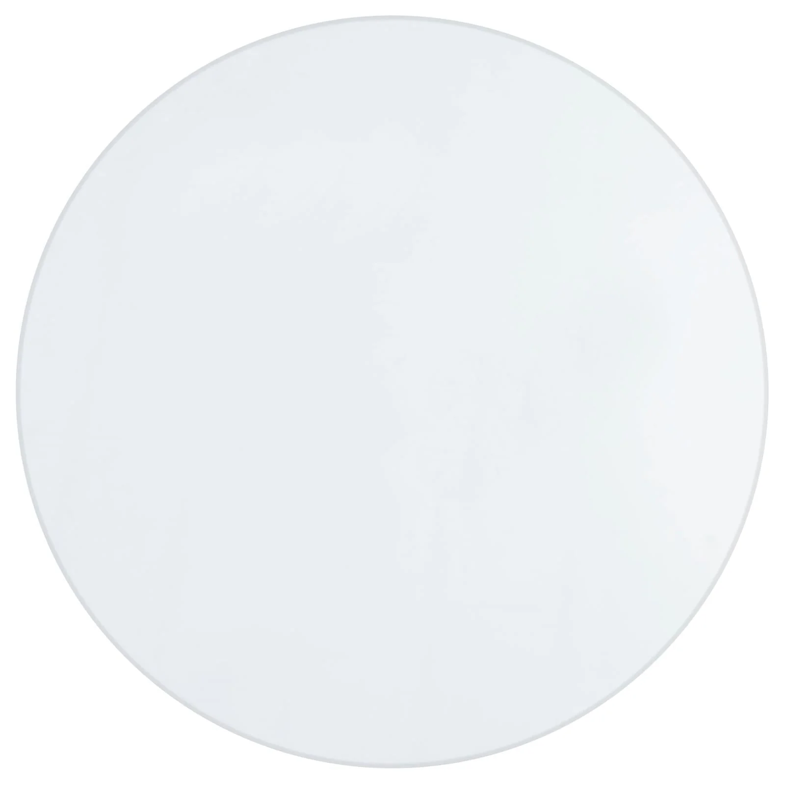 Quinn Hexagon Pedestal Glass Top Dining Table Mirror