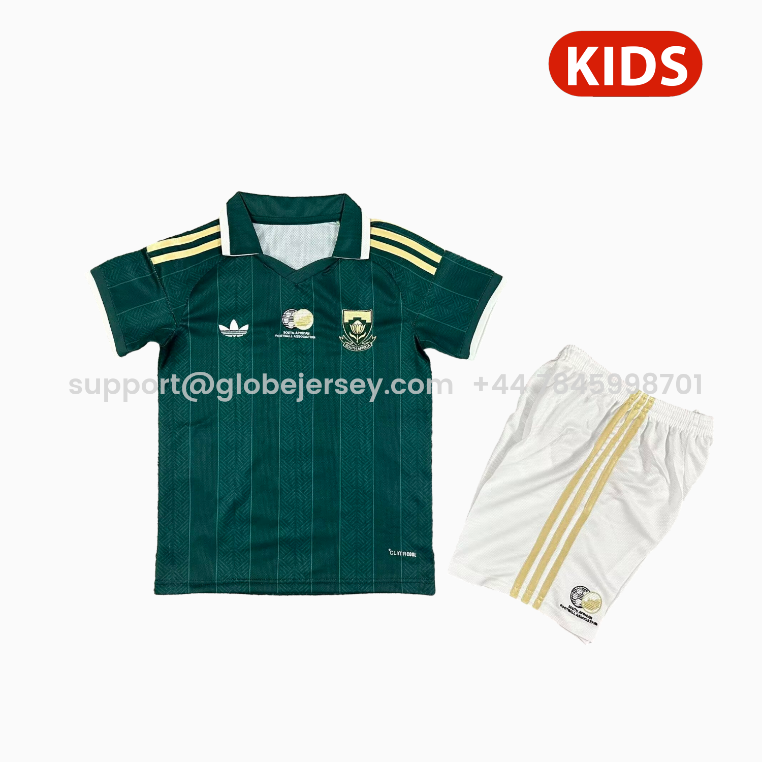 South Africa 2026 Away Kids Kit