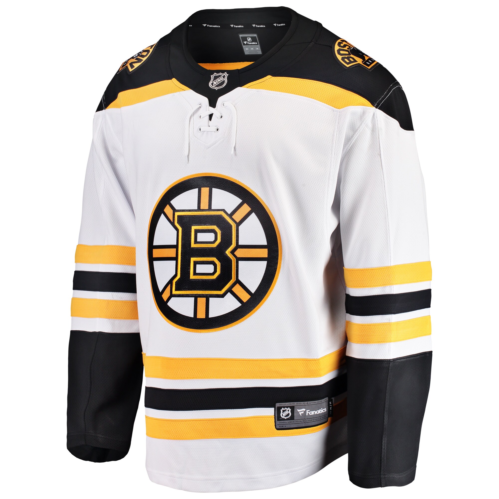 Boston Bruins Fanatics Breakaway Away Jersey – White