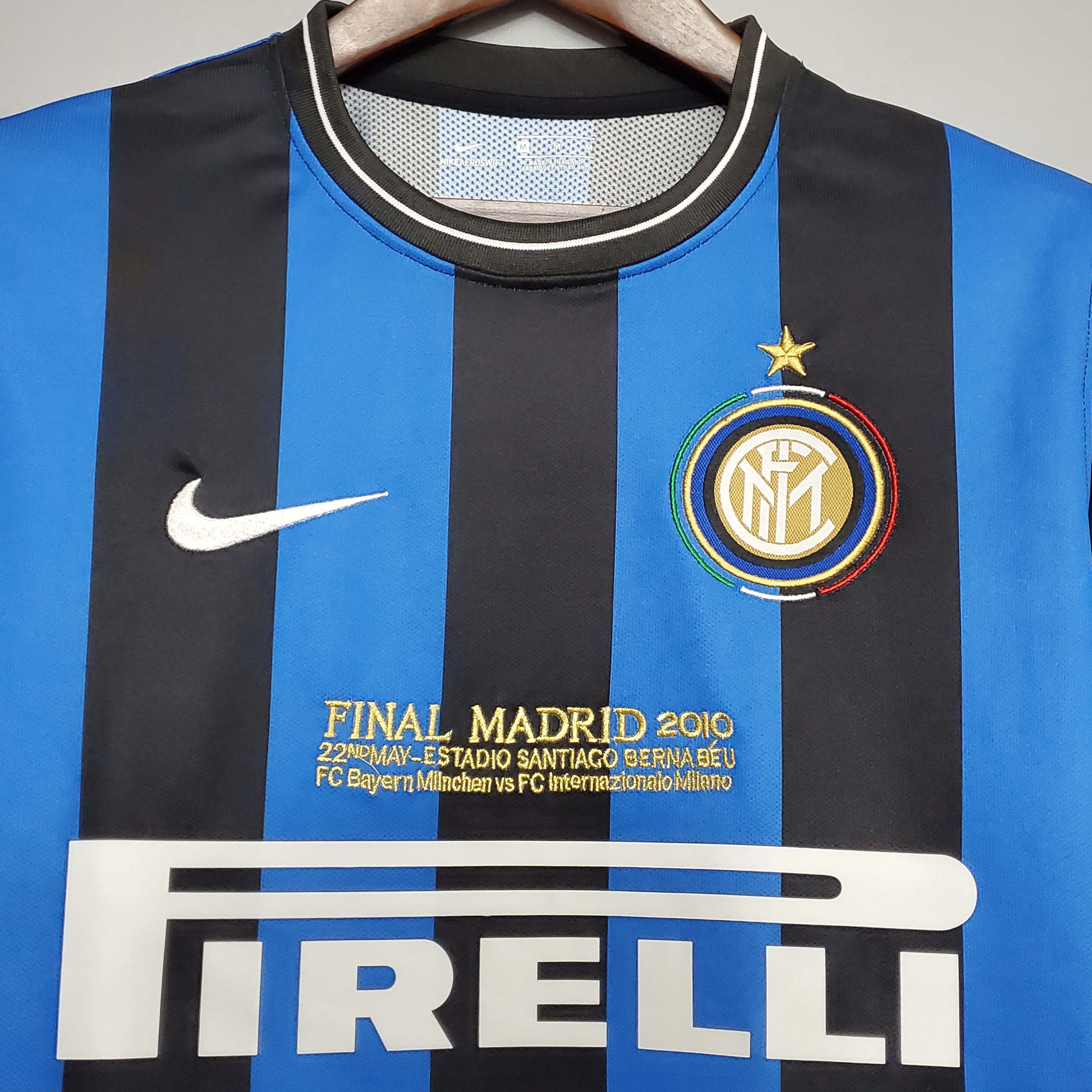 2009/10 Inter Milan Home Retro Shirt - Fans Edition