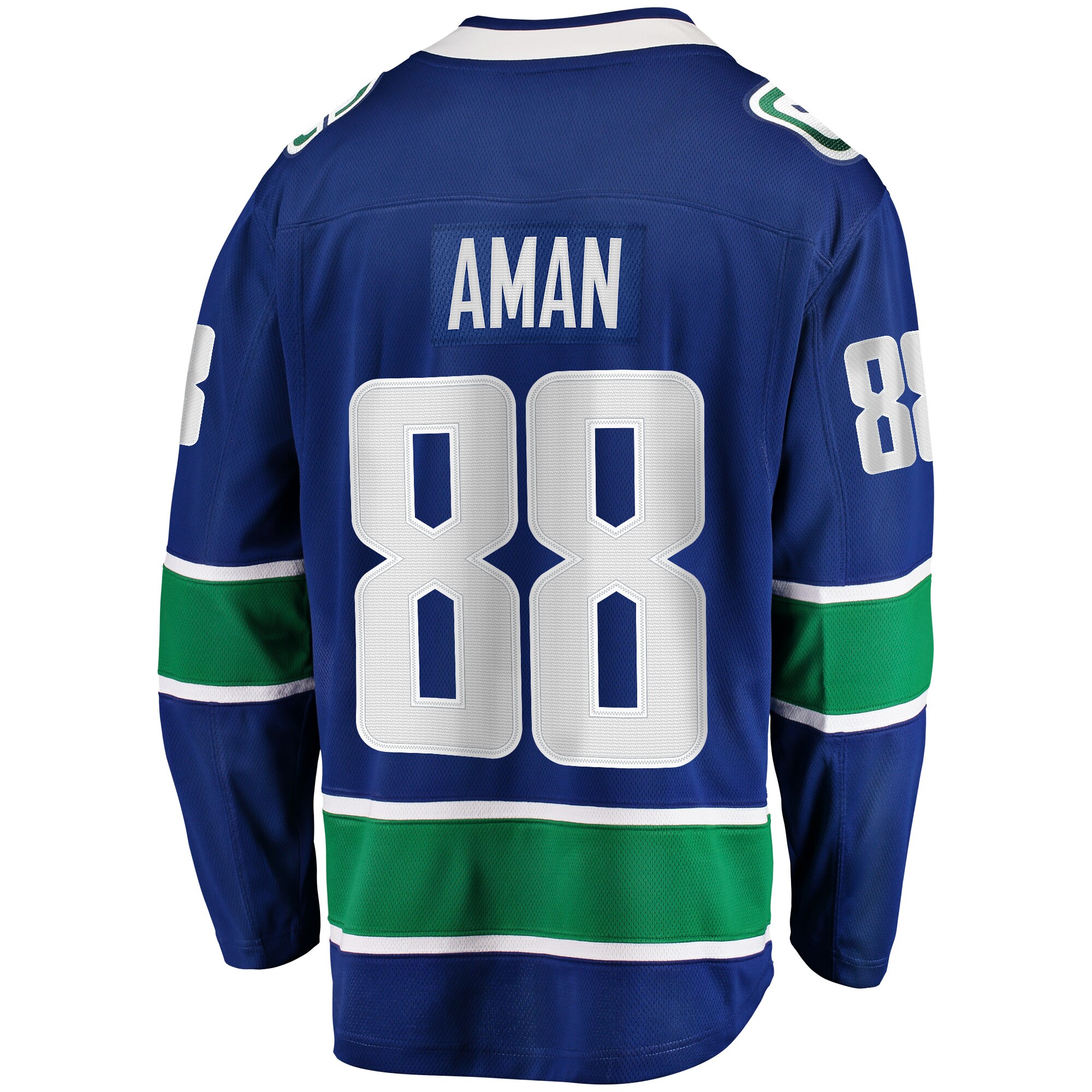Nils Aman Vancouver Canucks Fanatics Home Premier Breakaway   Jersey – Blue