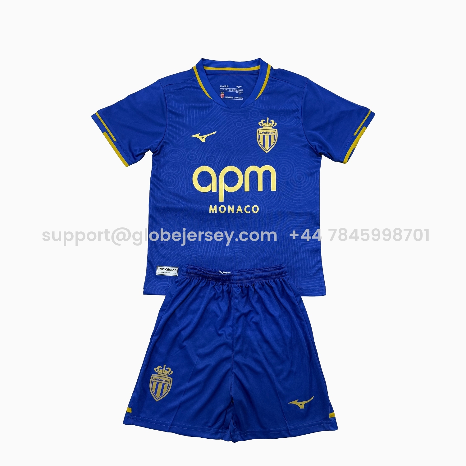 AS Monaco 25-26 Away Men's Adult Jersey Set - Fans Version