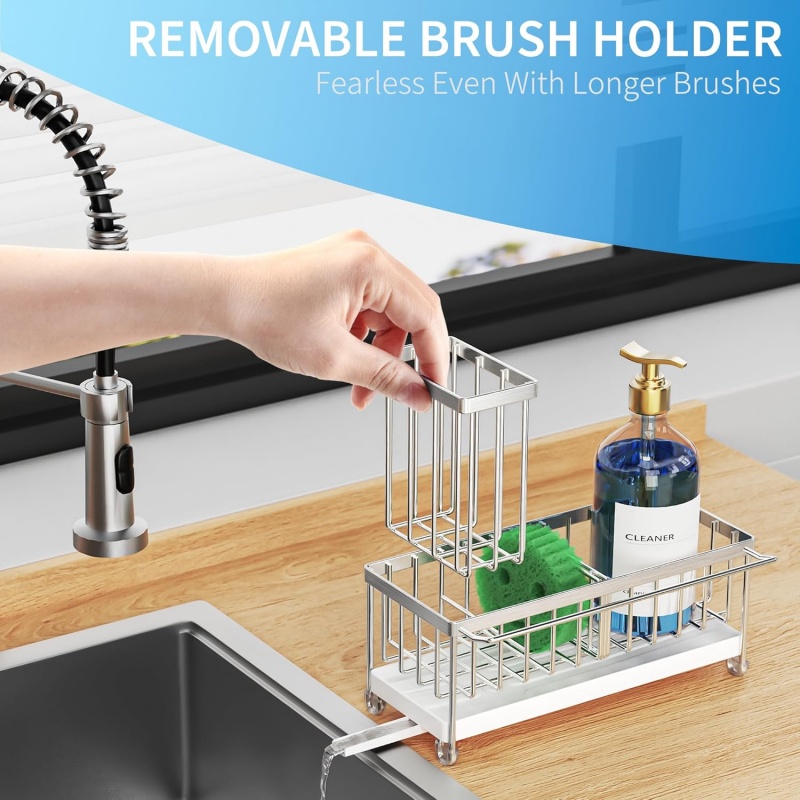 SINKLY Sponge Holder for Kitchen Sink