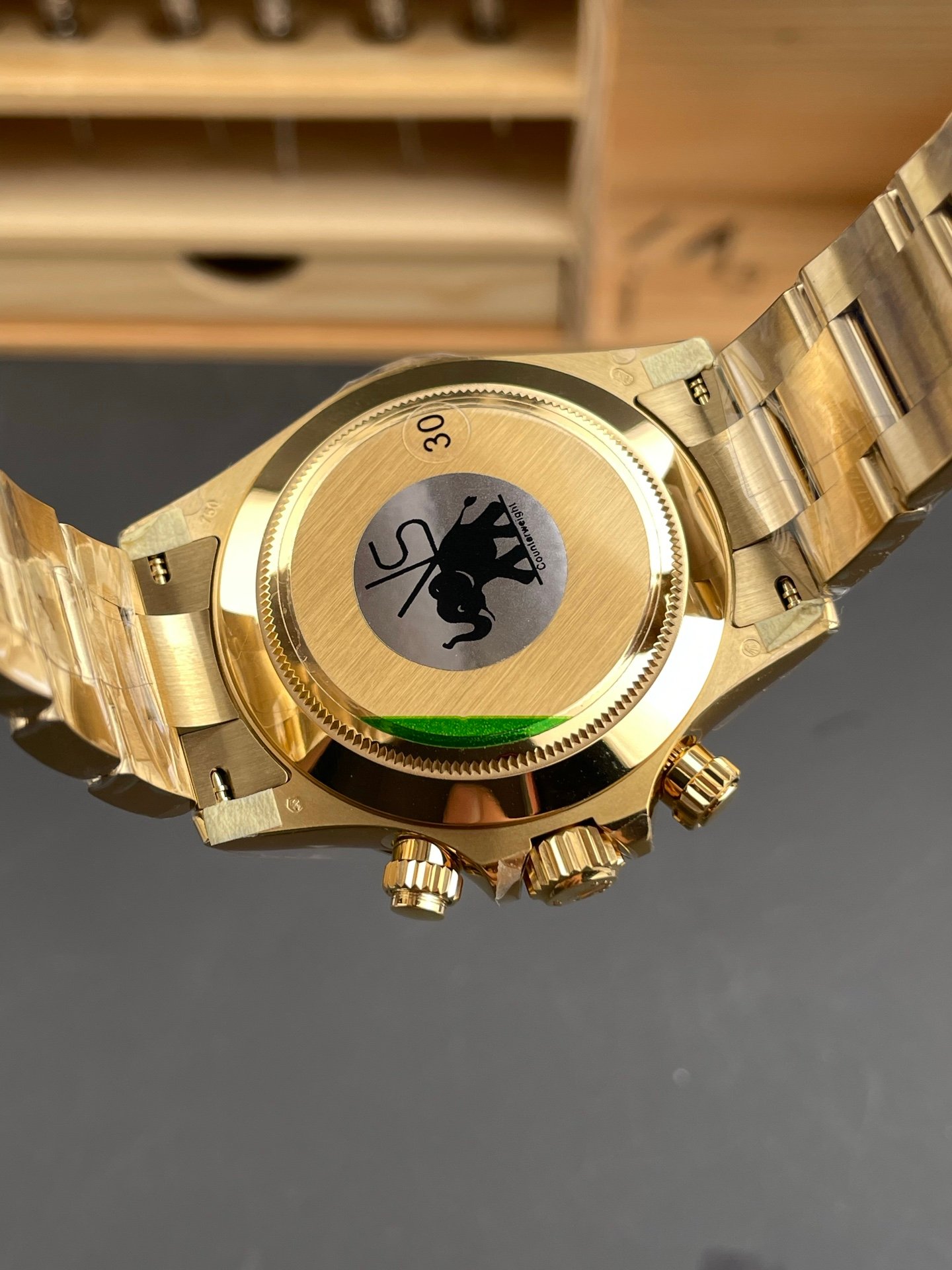 Rolex Daytona Green Gold V3