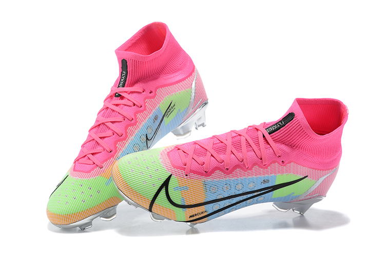 Assassin 14th generation high-top fully knitted waterproof FG football shoes