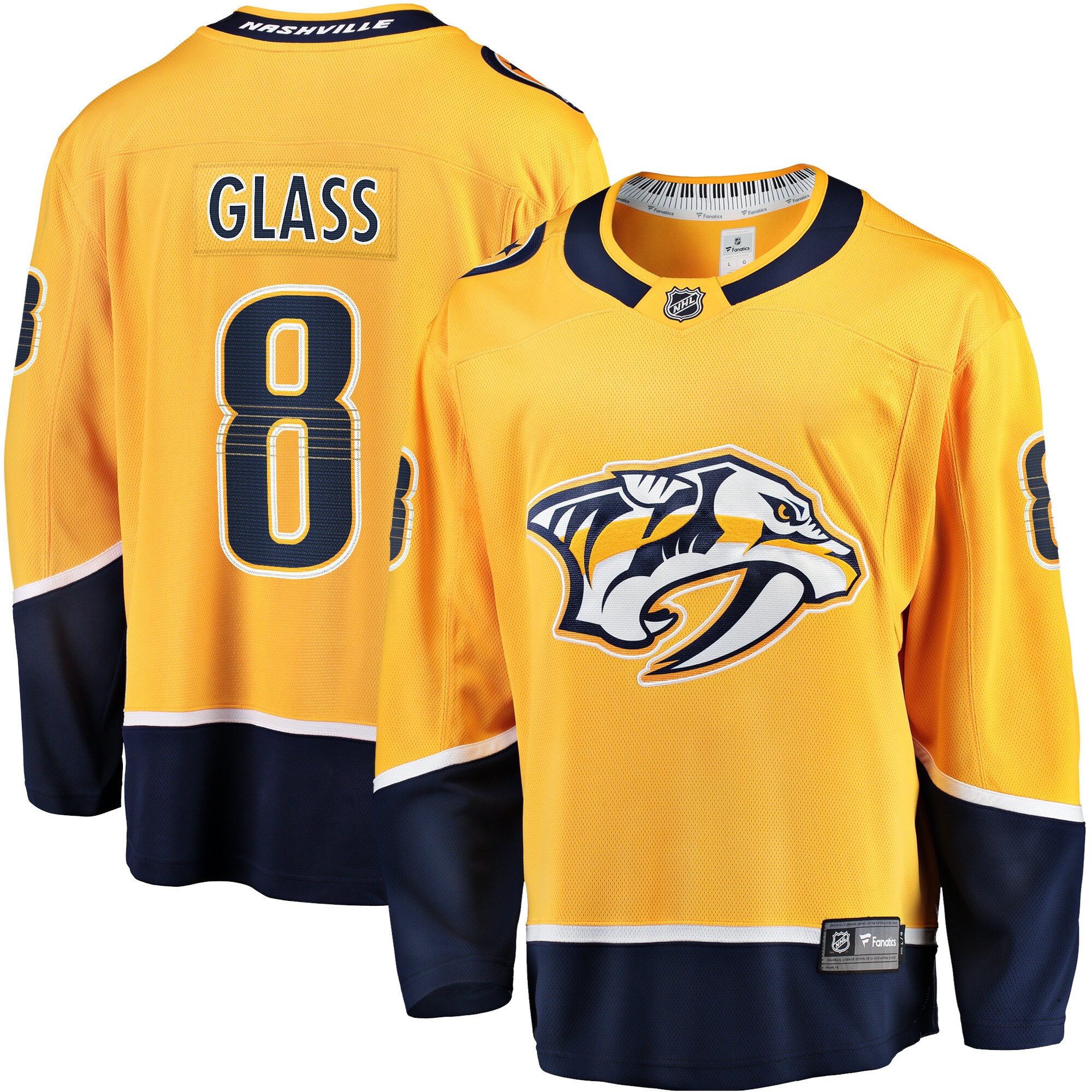 Cody Glass Nashville Predators Fanatics Home Breakaway   Jersey – Gold
