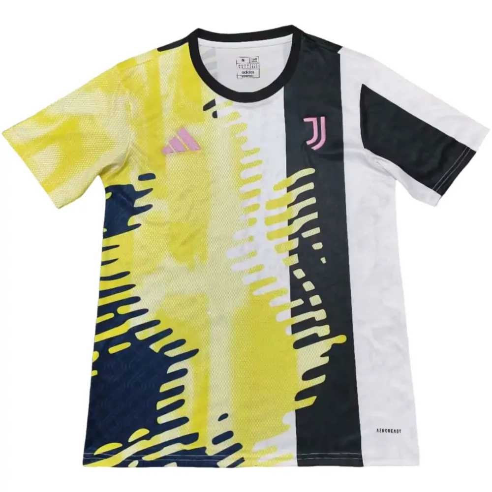 2025-26 Season - Juventus Pre-match Jersey - Fan Edition