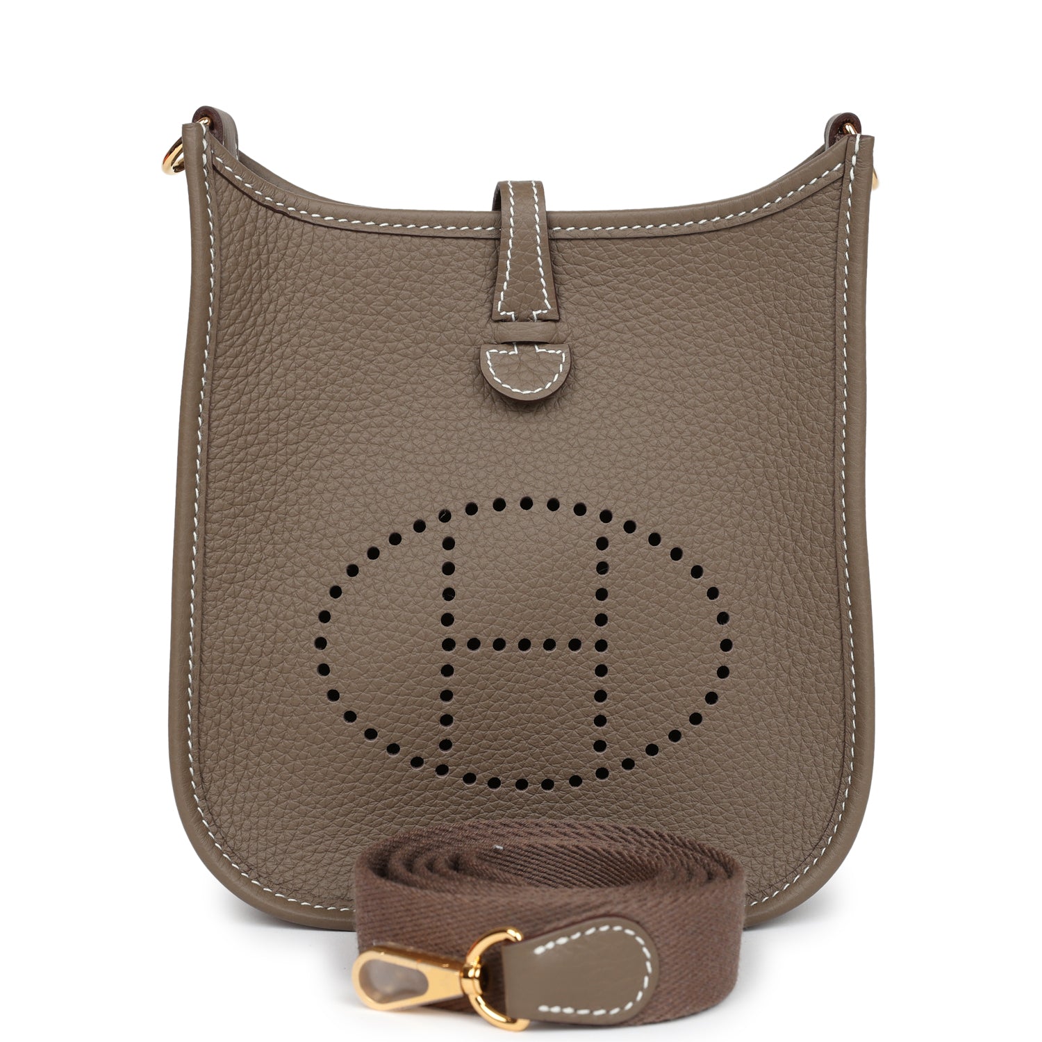 Evelyne TPM Etoupe Clemence Gold Hardware