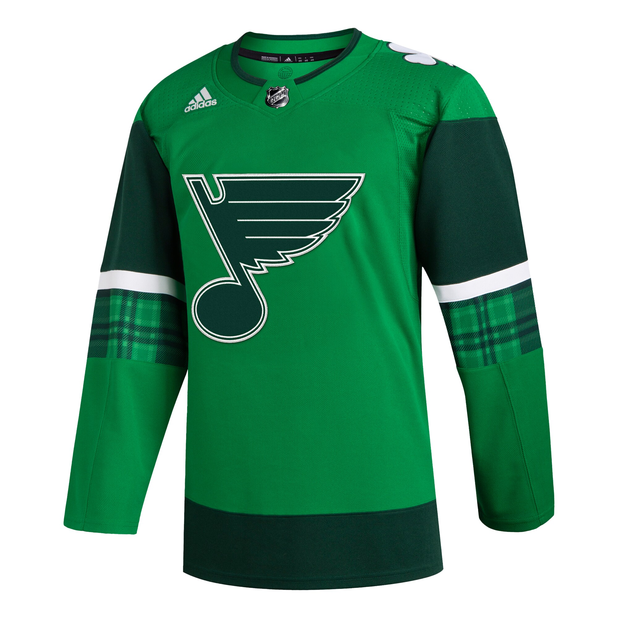 St. Louis Blues  2023 St. Patrick’s Day Primegreen  Jersey – Kelly Green