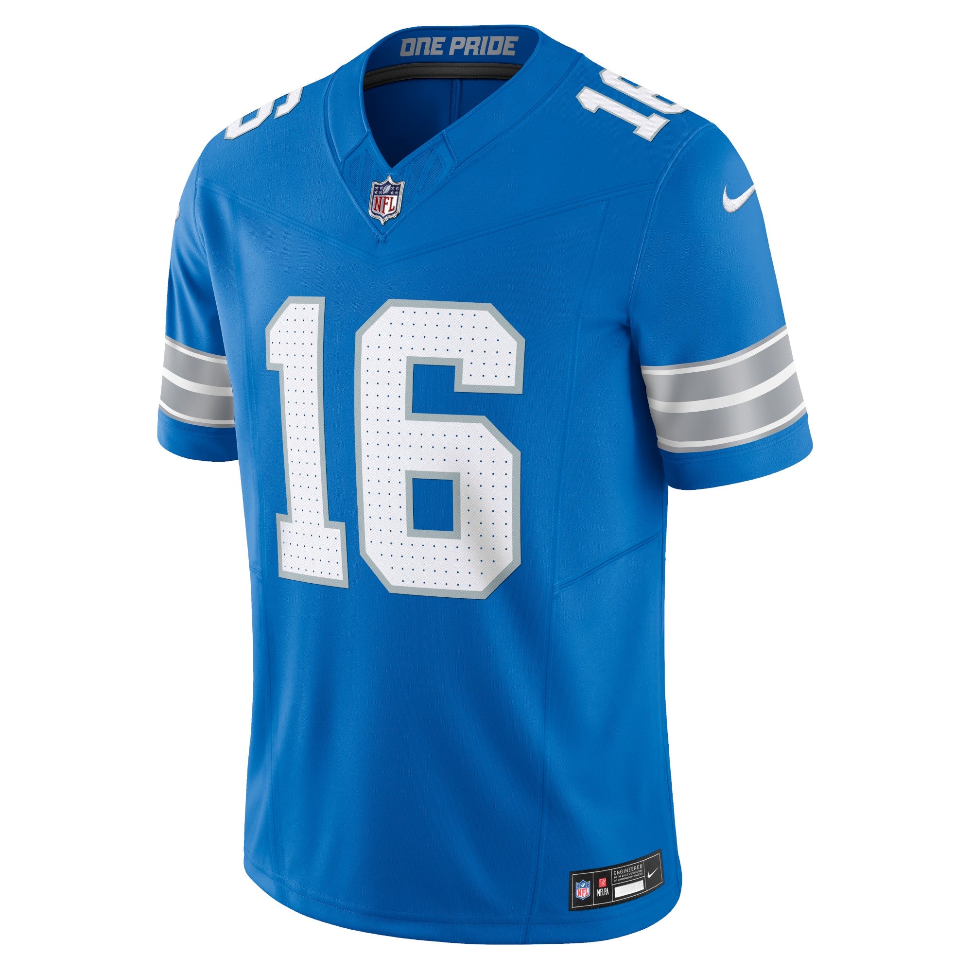 Jared Goff Detroit Lions Nike Vapor F.U.S.E. Limited Jersey - Blue