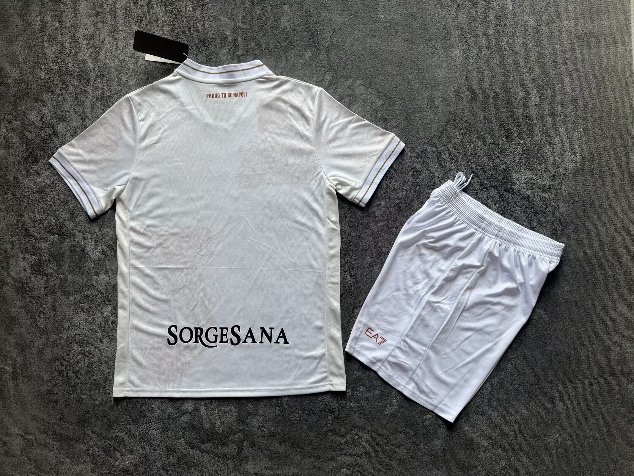 2025-26 Napoli Away Kit - Fans Edition Adult Set