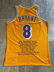 LeBron Bryant Los Angeles Lakers Yellow 8 MN