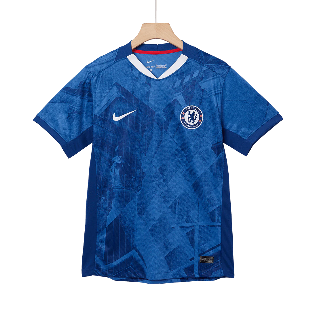 NETO #7 Chelsea Home Soccer Jersey 2025/26 Blue