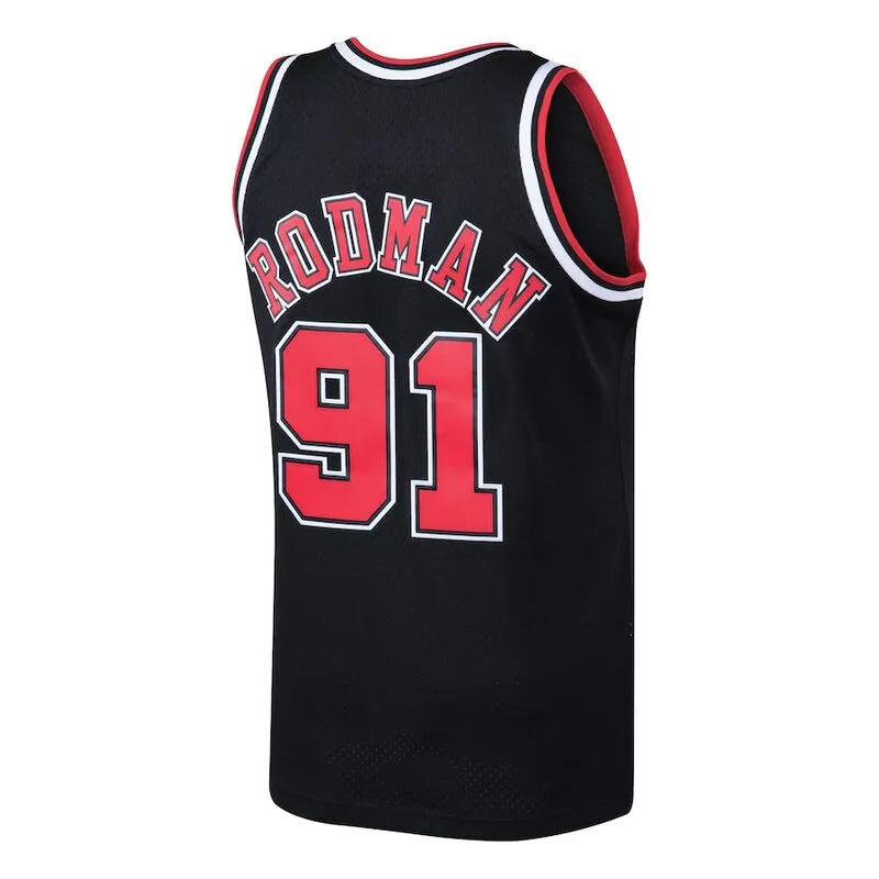 Chicago Bulls Rodman 91 Black MN