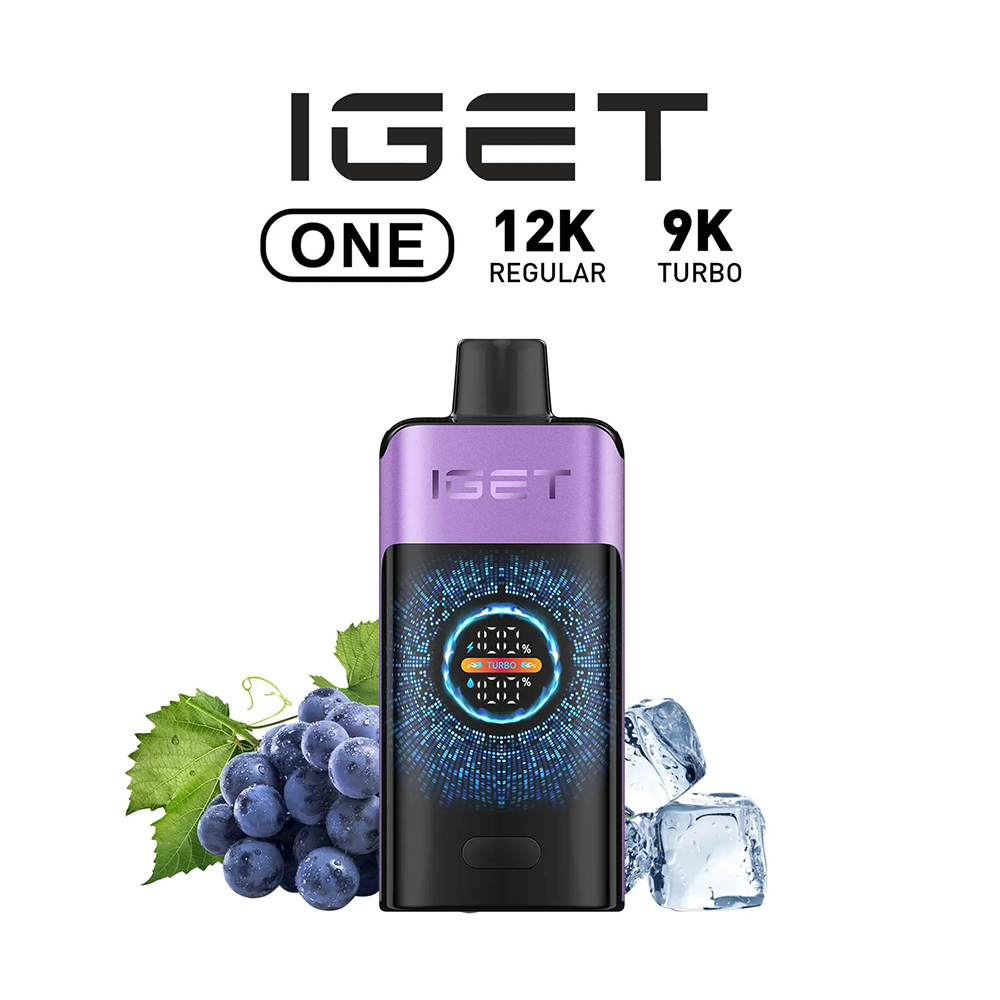 IGET ONE 12000 Puffs - Grape Ice