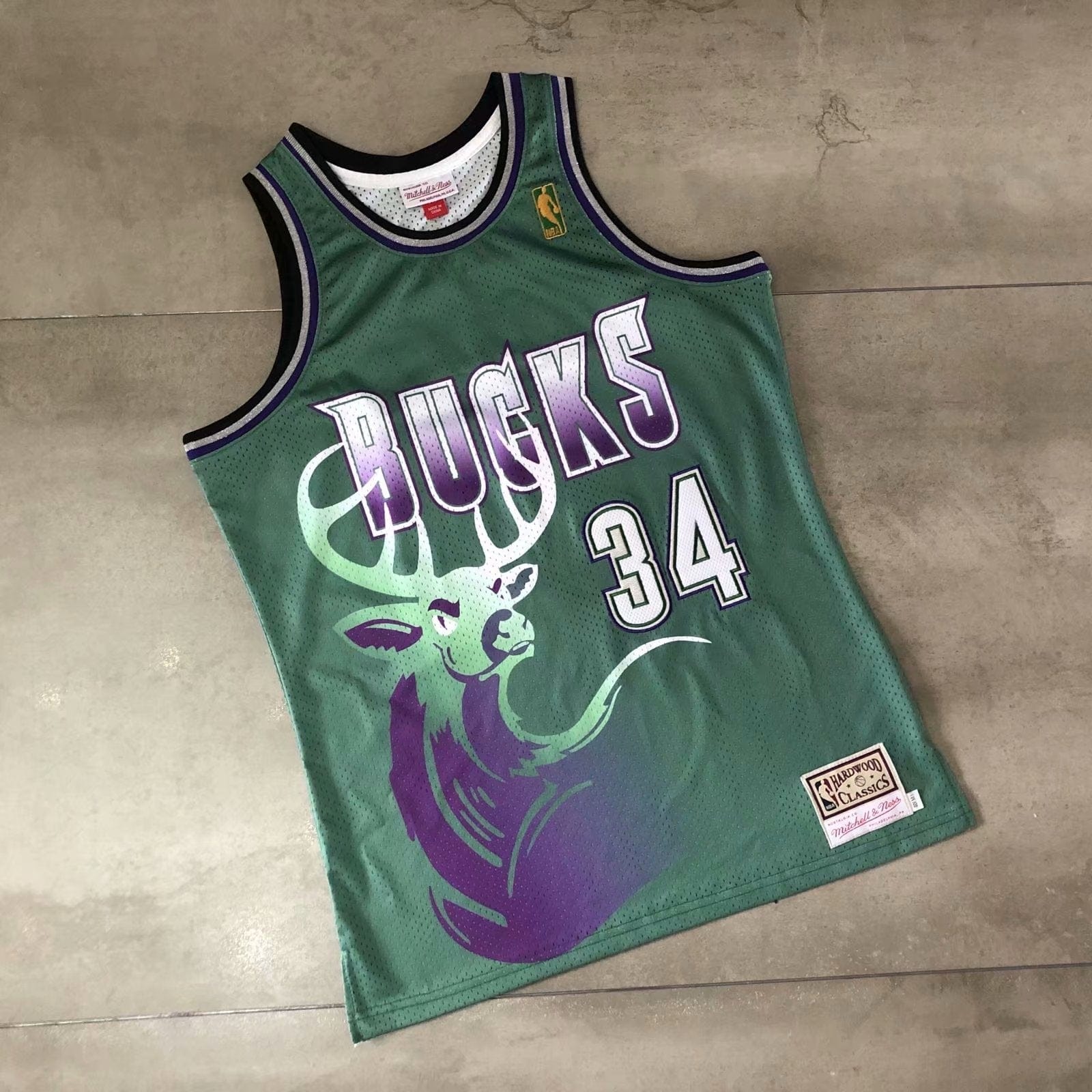 Ray Allen Milwaukee Bucks Throwback Jersey