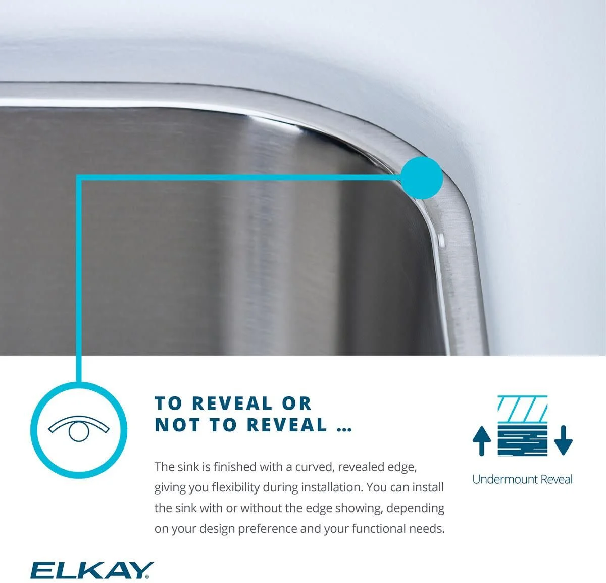 Elkay ELUH231710L Elkay Lustertone Stainless Steel 25-1/2