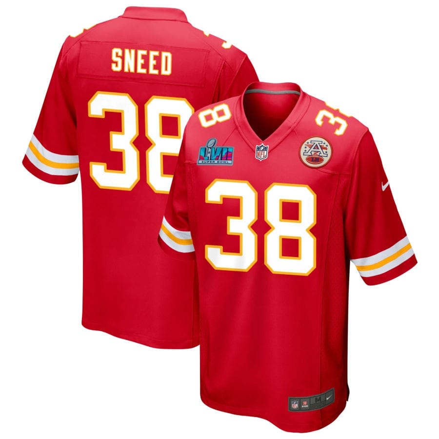 L'Jarius Sneed Kansas City Chiefs Nike Super Bowl LVII Game Jersey - Red