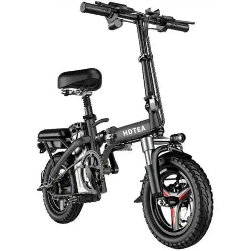 Foldable 250W Fat-Tire Electric Bike – Removable Battery. All-Terrain Design for Adults & Teens