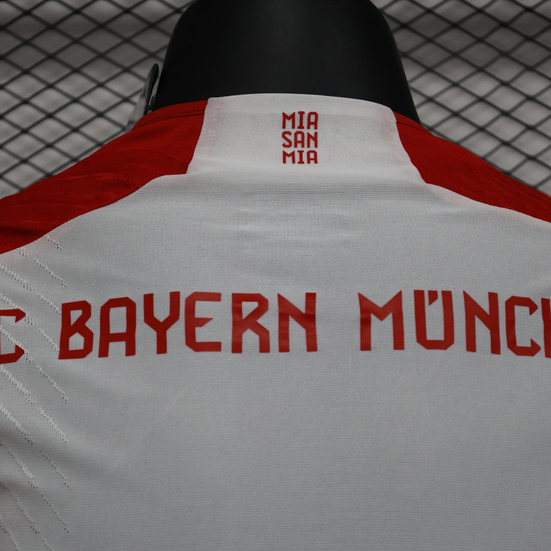2023/2024 Bayern long-sleeved white player version jersey