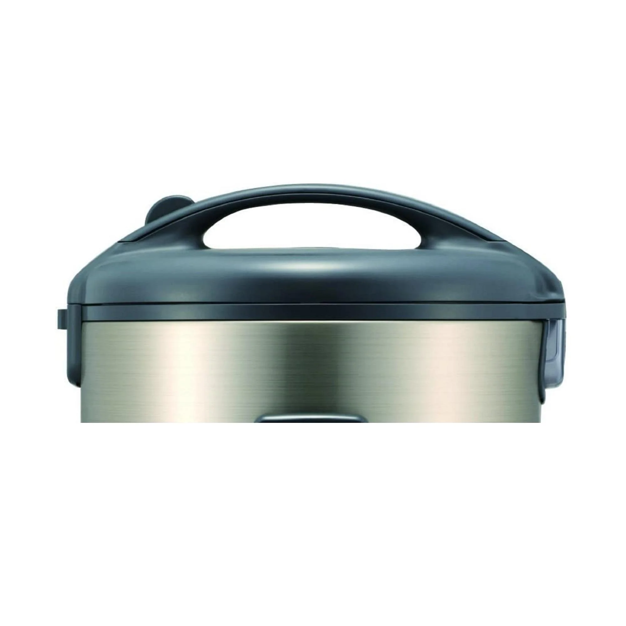 Tiger JNP-S10U 5.5 Cup Capacity White Rice Cooker with Spatula and Measuring Cup with Bowl and Spoon