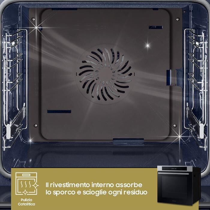 SAMSUNG - Forno incasso elettrico NV7B4040VBS/U5 Classe A+-INOX