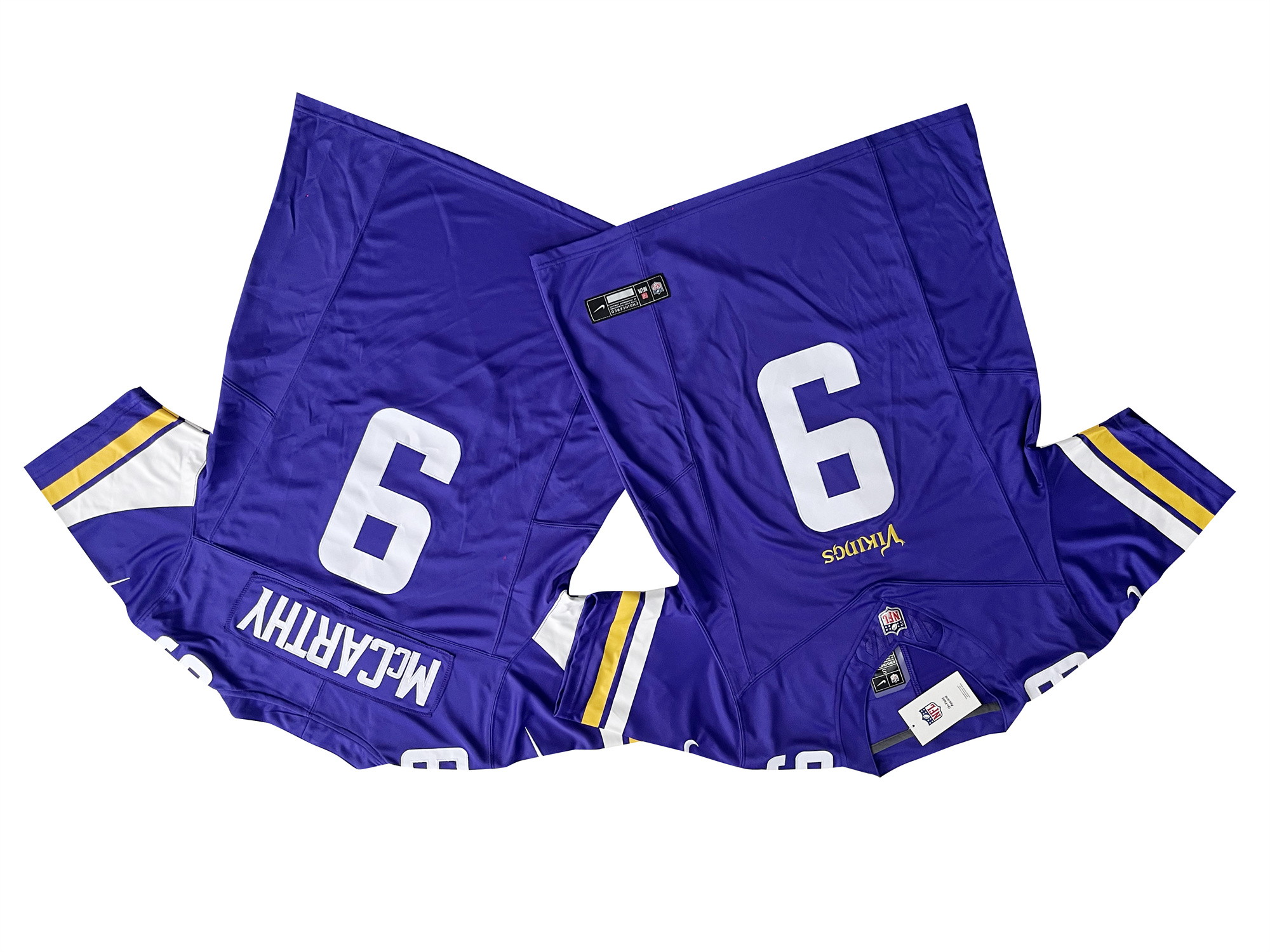 Minnesota Vikings J.J. McCarthy Purple Vapor F.U.S.E. Limited Jersey