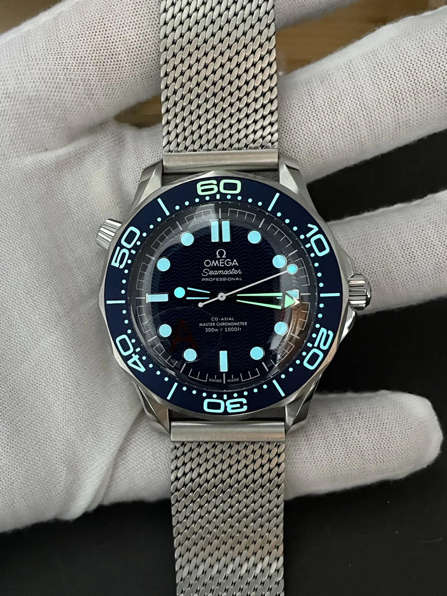 Omega Seamaster 300 Blue Dial 42mm