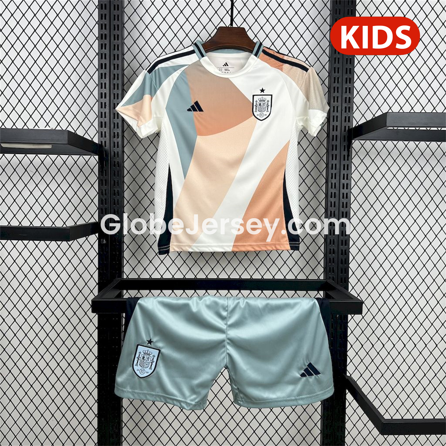 Spain 2025 Women's Team Away Kids Kit