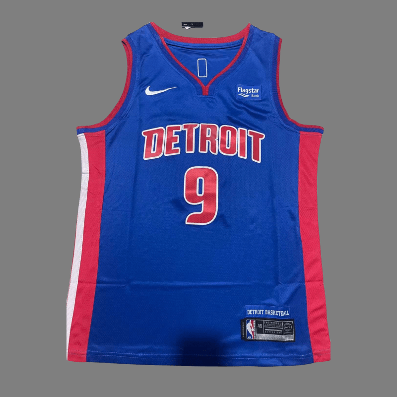 Detroit Pistons Ausar Thompson #9 Blue  2023-2024 season Jersey