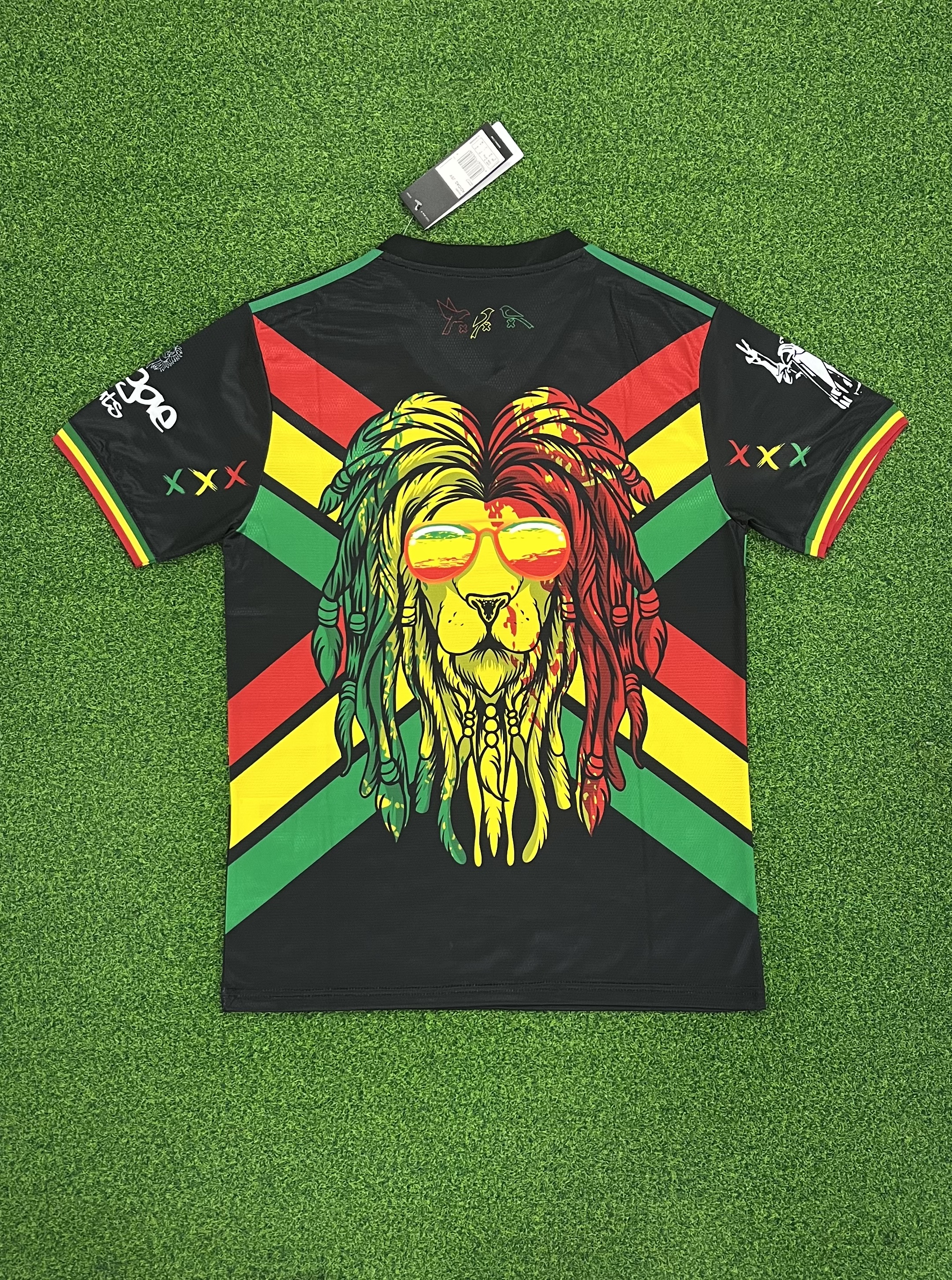 2425  Ajax x Bob Marley Soccer Jersey..Player embroidery version