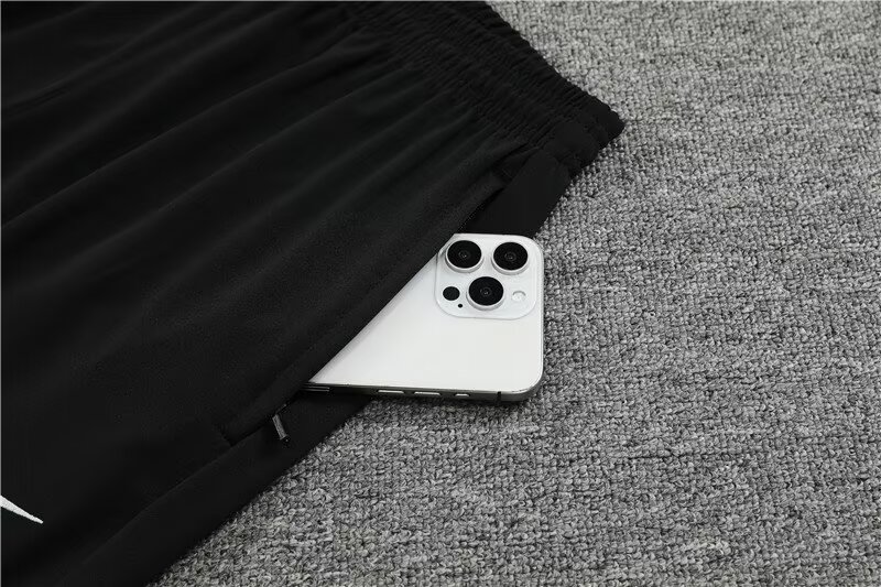 2024/25 Barcelona grey half zip training suit 1:1 Thailand quality