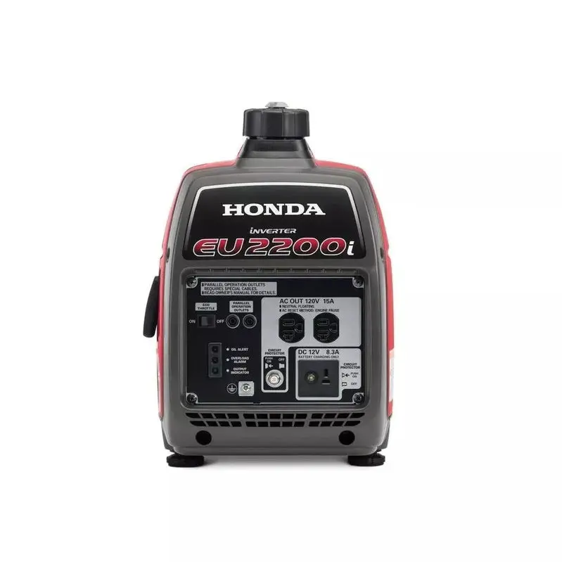 2.200-Watt Quiet Gas Generator – Portable Inverter Generator for Backup Power