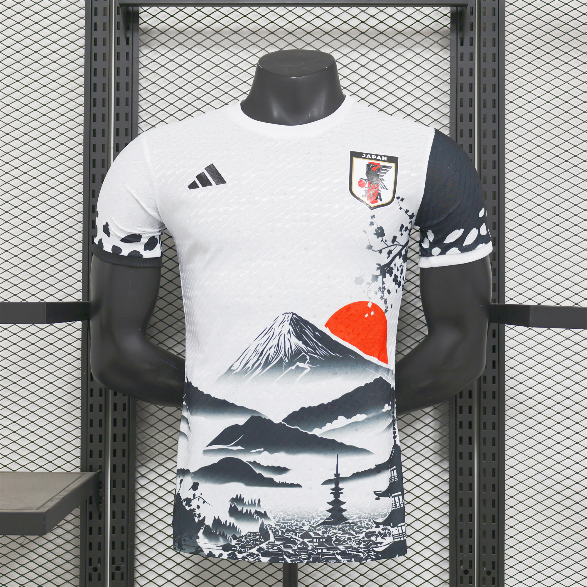 Japan 2024 Fuji Mountain Scenery Special Edition White Jersey - Player Version
