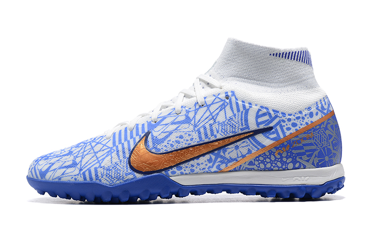 Assassin XV high-top fully knitted waterproof MD air cushion grass spike football shoes