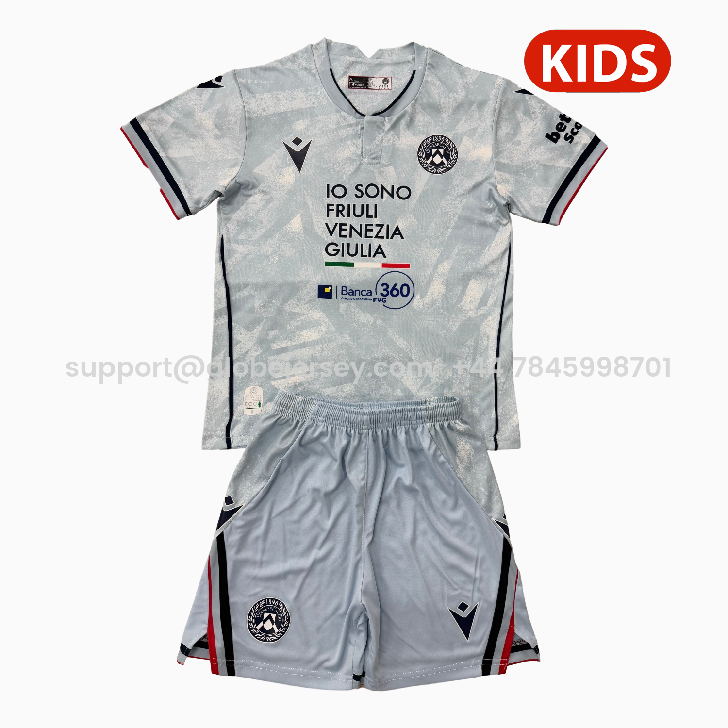Udinese 25-26 Away Kids Kit