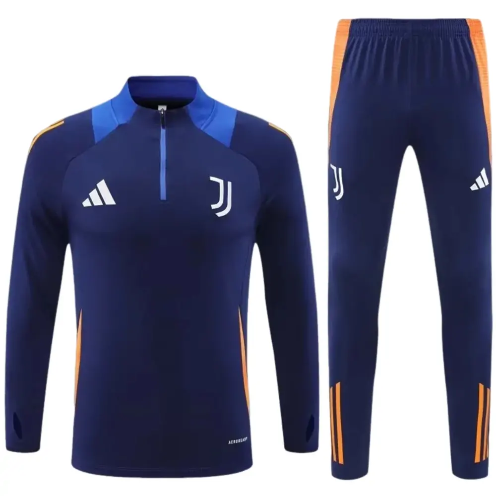 2024/25 Juventus half-zip training tracksuit