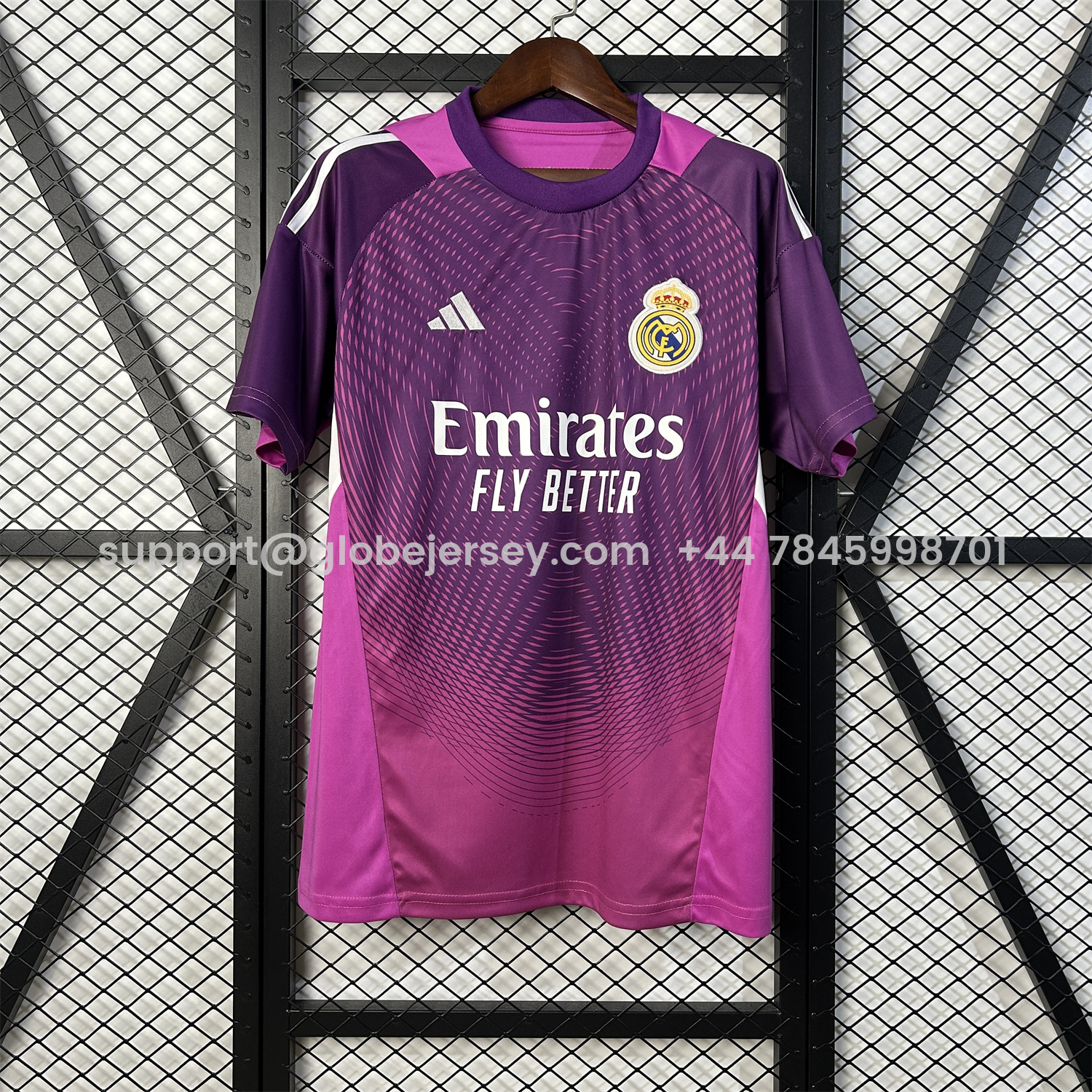 Real Madrid 25-26 Purple Goalkeeper Jersey - Fans Version