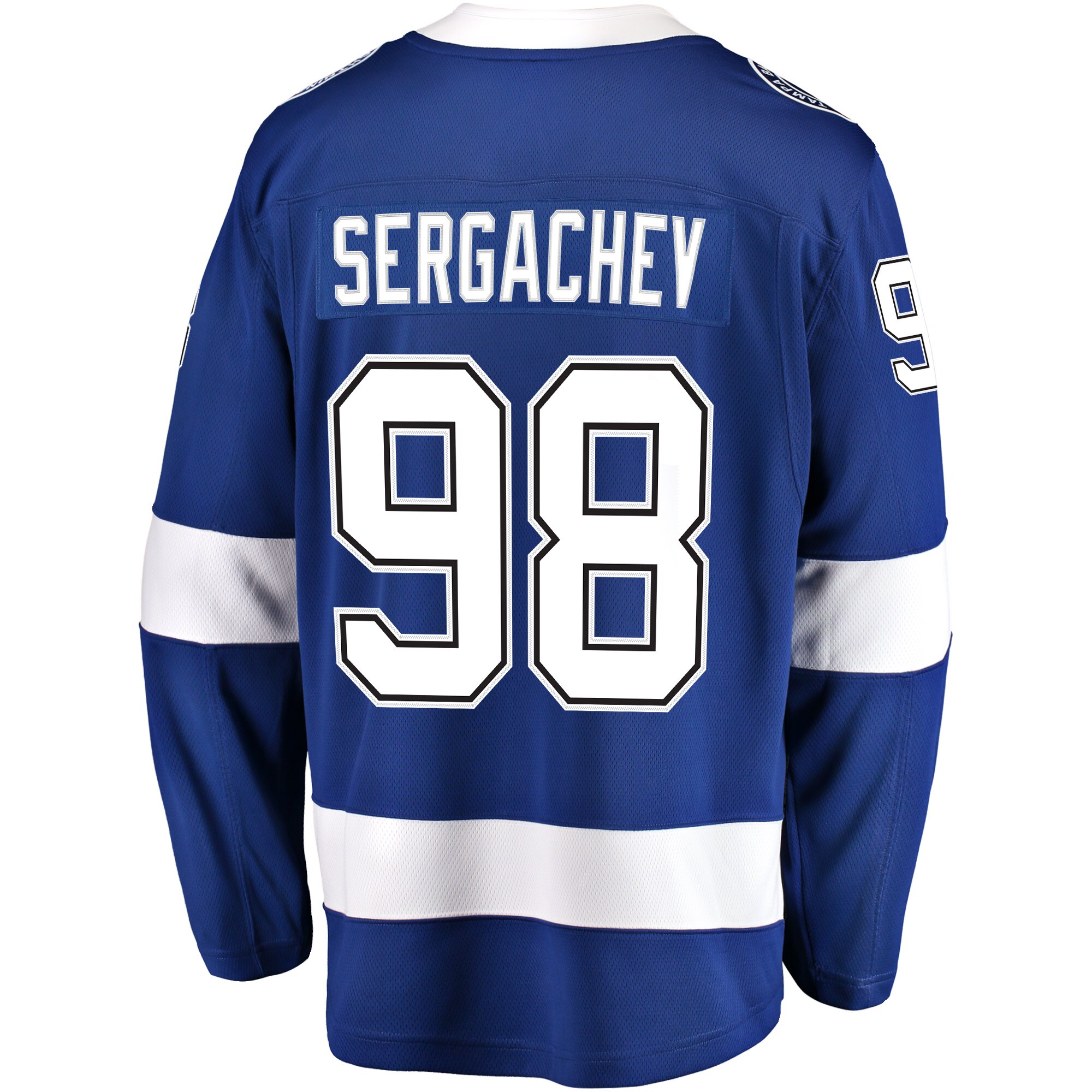 Mikhail Sergachev Tampa Bay Lightning Fanatics Home Breakaway   Jersey – Blue