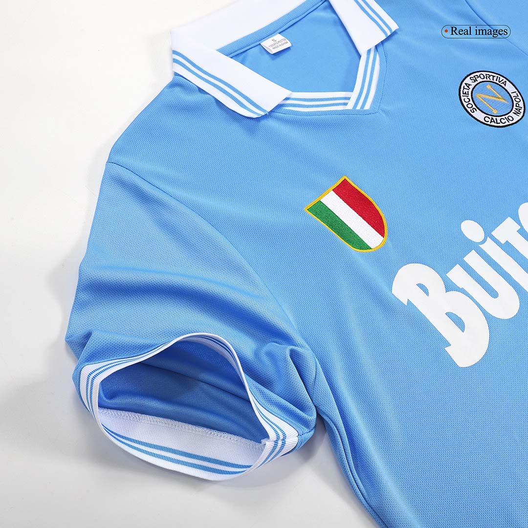 Napoli 1986/87 Home Retro Football Jersey