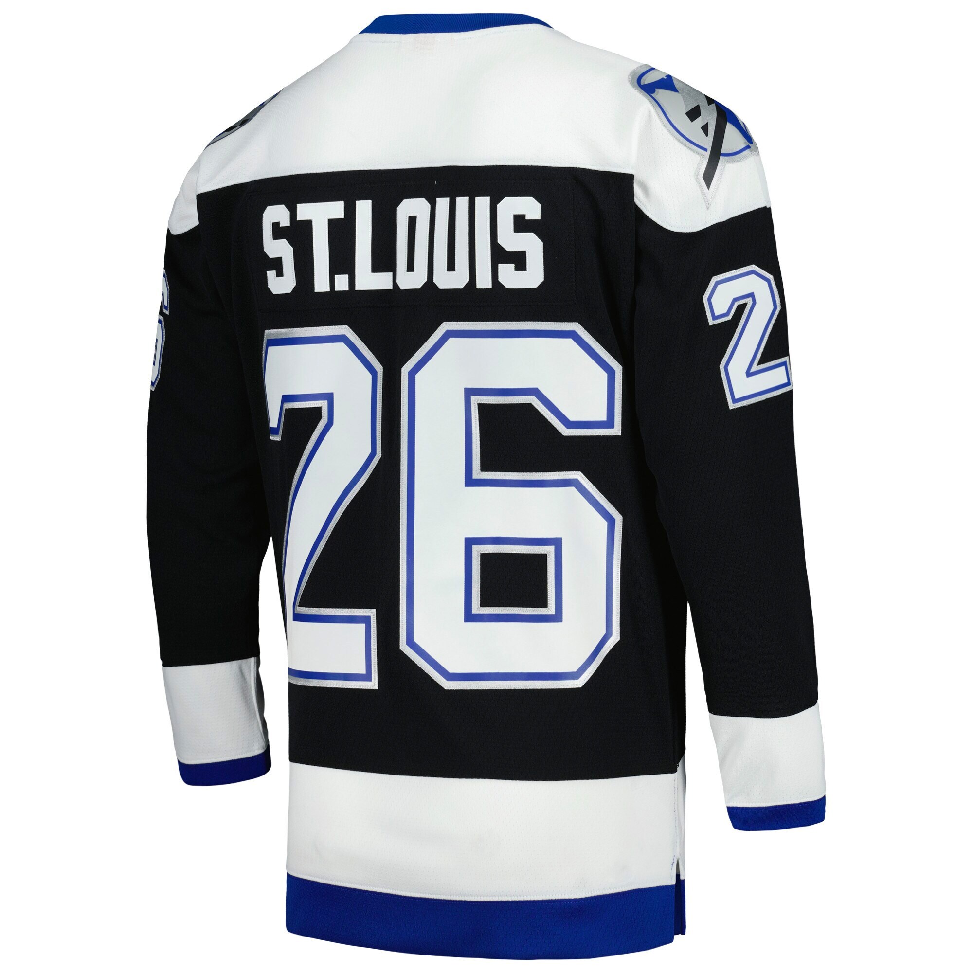 Martin St. Louis Tampa Bay Lightning Mitchell & Ness 2004 Stanley Cup Champions Blue Line   Jersey – Black