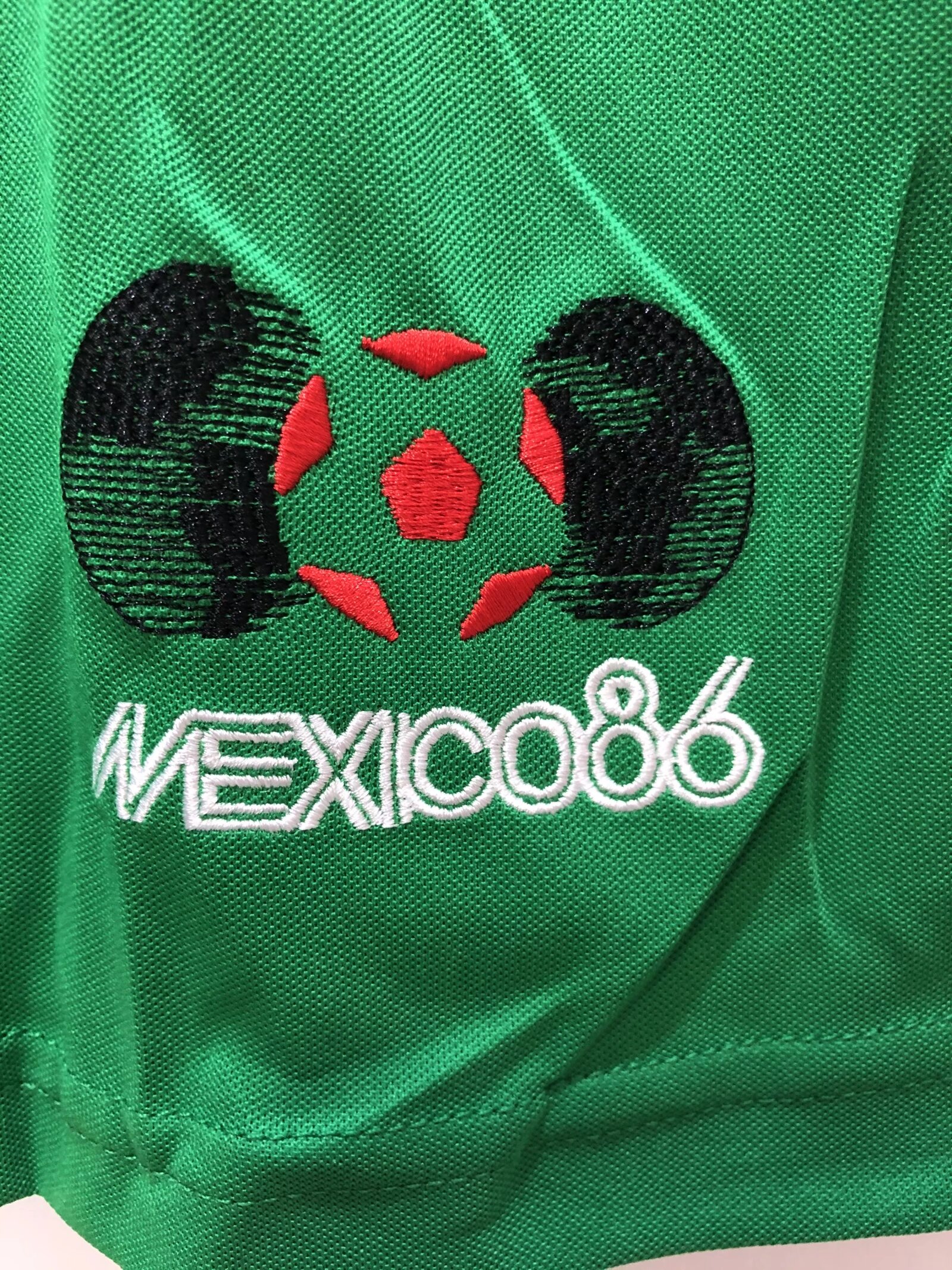 1986 Mexico home retro jersey