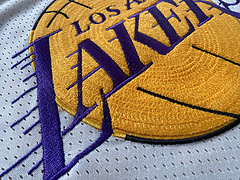 LeBron James Los Angeles Lakers  White 23 MN